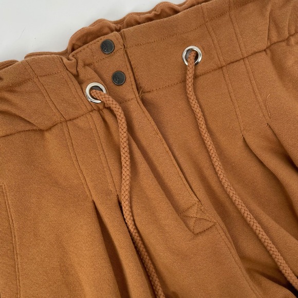 FP Movement Free People Wide Leg Ankle Palazzo Harem Pants Med Boho Festival - Picture 2 of 10